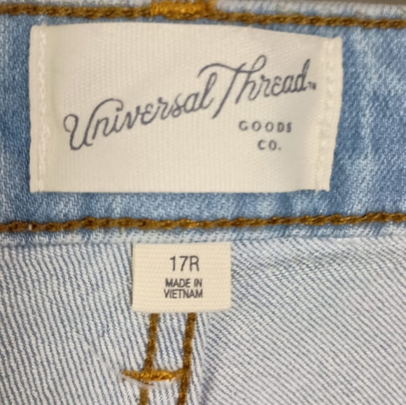 NWT Universal Thread 90's Vintage Straight Jeans Size 17 - Picture 9 of 9